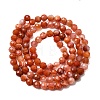 Natural Red Agate Beads Strands G-G343-B02-4mm-3