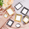 8Pcs 8 Style Miniature Retro Plastic Mirrors MJEW-CP0001-01-3