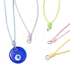 5Pcs 5 Colors Adjustable Waxed Polyester Cord Necklace Making AJEW-JB01309-01-5