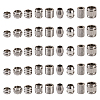  90Pcs 9 Styles 201 Stainless Steel European Beads STAS-TA0001-99-11