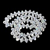 Electroplate Glass Beads Strands EGLA-G038-01A-HR03-2