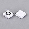 Opaque Acrylic Enamel Beads SACR-Q001-18D-3