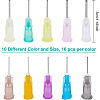 160Pcs 10 Styles Plastic Fluid Precision Blunt Needle Dispense Tips TOOL-BC0001-15-2