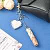 Stainless Steel Portable Lipstick Pouch Pendant Decorations HJEW-FS00104-6