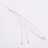 925 Sterling Silver Flat Head Pins STER-K017-50mm-S-2