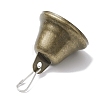 Iron Bell Pendants HJEW-JM01987-4