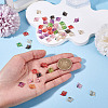 50Pcs Translucent Resin Cabochons RESI-TA0005-66-6