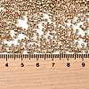Electroplate 12/0 Glass Seed Beads X-SEED-Q003-01-4