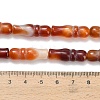 Natural Banded Agate Beads Strands G-Z144-A01-01A-5
