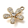 UV Plating Alloy Crystal Rhinestone Pendants RB-CBAD37D-14G-2