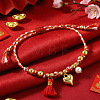 Pride Month Alloy Heart Charm Bracelets YY7958-1-2