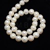 Natural Cultured Freshwater Pearl Beads Strands PEAR-L001-B-07-01-X-3