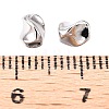 Rhdium Plated 925 Sterling Silver Beads STER-T007-92P-3