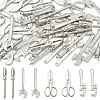 40Pcs 4 Styles Alloy Pendants FIND-FS0005-02-1