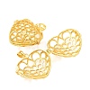 Brass Cage Pendants KK-CBA8ACD-02G-E-2