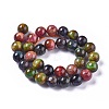 Natural Tiger Eye Beads Strands G-K301-12mm-03-2