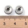 316 Surgical Stainless Steel Spacer Beads Hand Polished LS-STAS-P362-18AS-2