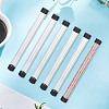 Transparent PVC Plastic Bead Storage Tubes AJEW-CY0002-92A-7