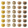 50Pcs 5 Colors Handmade Porcelain Beads PORC-TADJ0001-06B-1
