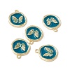 Alloy Enamel Pendants ENAM-G206-01KCG-04-1