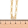 5MM Brass Pave Cubic Zirconia Oval Link Chain Necklaces NJEW-D324-02G-02-2