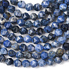 Natural Dumortierite Quartz Beads Strands G-F523-17-6mm-3