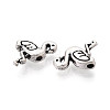 Tibetan Style Alloy Beads TIBEB-T004-07AS-2