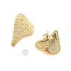 304 Stainless Steel Stud Earrings EJEW-S226-06G-04-3