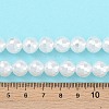 Electroplated Shell Pearl Beads Strands BSHE-C007-A01-01-5
