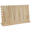Wood Jewelry Display Stand ODIS-WH0030-177B-1