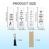 4 Sets Acrylic Bookmark Pendants for Teachers' Day DIY-GL0004-26E-3