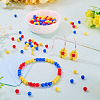 10G Opaque Acrylic Beads SACR-TADJ0001-03C-5