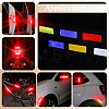 200Pcs PET Multifunctional Reflective Self Adhesive Stickers STIC-GO0001-04B-5