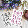 Custom PVC Plastic Clear Stamps DIY-WH0618-0067-6