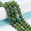 Dyed Natural Malaysia Jade Beads Strands G-G021-02B-13-2