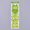Bowknot Ribbon Pattern Decorative Labels Stickers DIY-L037-B05-1