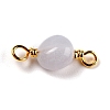 Natural Blue Lace Agate Links Connectors LS-G-K316-02H-G-RS-2