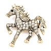 Alloy Rhinestone Lapel Pin Brooches JEWB-C057-01AB-1