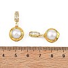 Natural Baroque Keshi Pearl Pendants PALLOY-JF05759-3