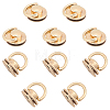 WADORN Alloy D Shape Rings Purse Clasps FIND-WR0004-29-1