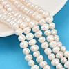 Natural Cultured Freshwater Pearl Beads Strands PEAR-I007-07Y-06A-1