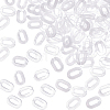 1000Pcs Acrylic Linking Rings OACR-FH0001-033-1