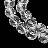 Transparent Glass Beads EGLA-A035-T10mm-D19-4
