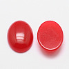 Dyed Oval Natural Jade Cabochons X-G-K021-25x18mm-07-2