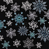 AHADERMAKER DIY Christmas Snowflake Jewelry Making Finding Kit DIY-GA0005-28-1
