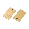 304 Stainless Steel Pendants SA-CBA1839-21G-F-2
