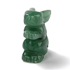 Natural Mixed Stone Sculpture Healing Crystal Animal Rabbit Ornament G-C234-01-2