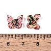 Picasso Transparent Glass Beads SEED-N012-06B-3
