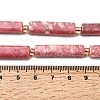 Natural Thulite Beads Strands G-D353-A01-5