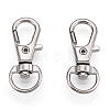 Alloy Swivel Lobster Claw Clasps X-FIND-T069-01A-P-2